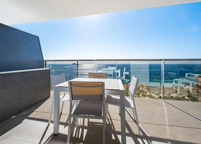 公寓 Sunset Cliffs Deluxe 8138 Poniente 貝尼多姆